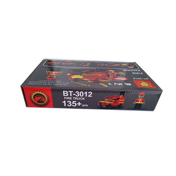 ساختنی طرح ماشین آتش نشانی مدل FIRE TRUCK-BT3012