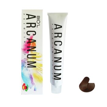 رنگ مو بیول مدل Arcanum شماره 7.7 حجم 120 میلی لیتر رنگ بلوند زیتونی