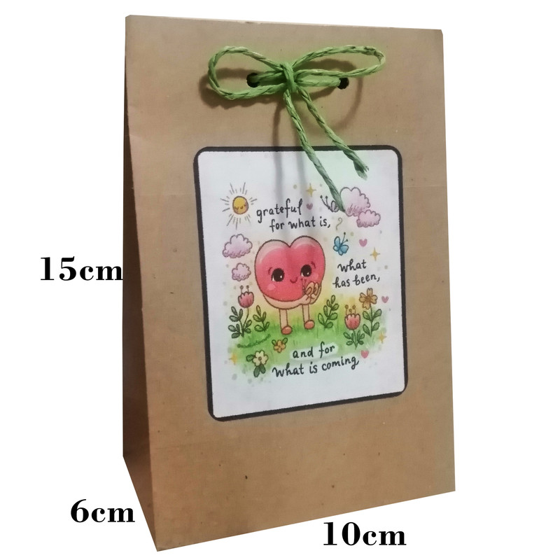 پاکت هدیه مدل جملات انگیزشی مجموعه پنج عددی