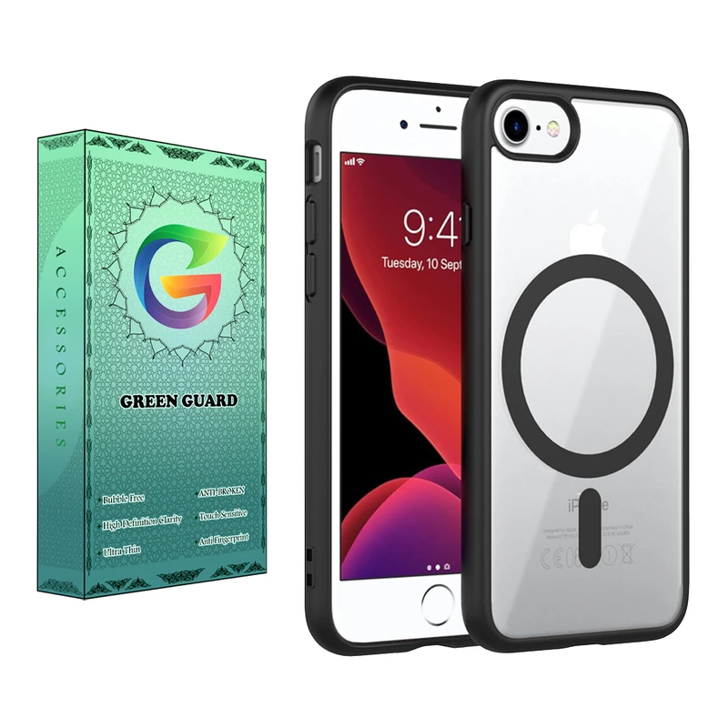 کاور گرین گارد طرح Magsafe-Color کد KL_J65 مناسب برای گوشی موبایل اپل Iphone 7 / 8 / SE 2020