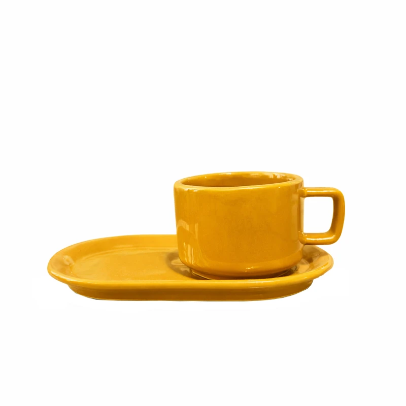 ست فنجان و زیرفنجانی سرامیکی کد 1102