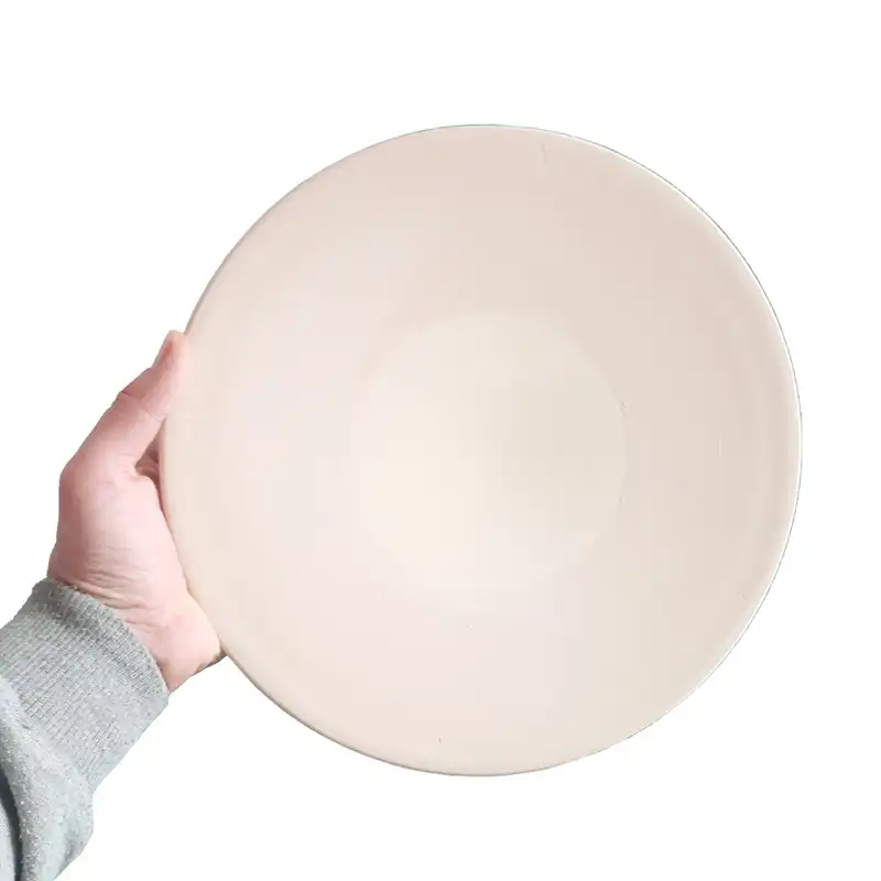 بشقاب سفالی خام کد 30SANTI