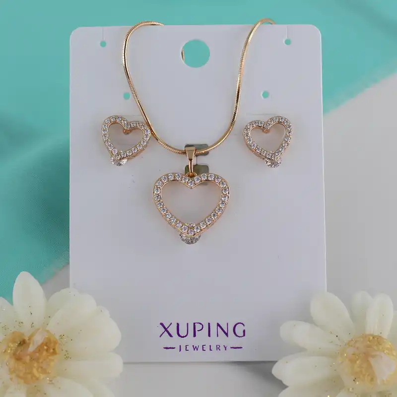 نیم ست زنانه ژوپینگ مدل قلب کد H198