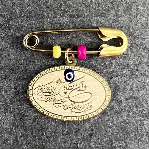 سنجاق سینه طلا مدل dk004