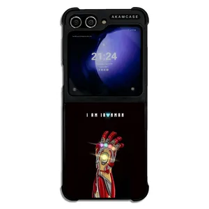 AKAM AMCWSGZFLIP5-IRON MAN10 Cover For Samsung Galaxy Z Flip 5