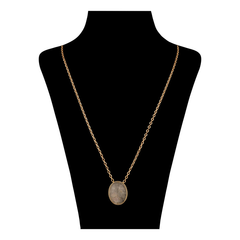 گردنبند طلا 18 عیار زنانه درگونه مدل در نجف