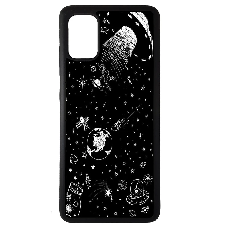 کاور طرح فضا کد 1146 مناسب برای گوشی موبایل سامسونگ galaxy m51