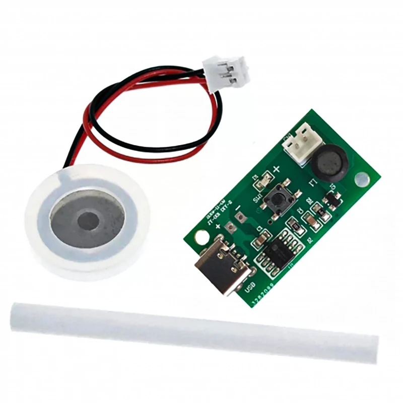 عکس شماره 2 : ماژول تولید بخار سرد مدل jy-001 با ورودی usb type-c به همراه پیزو و اسفنج مجموعه 3 عددی