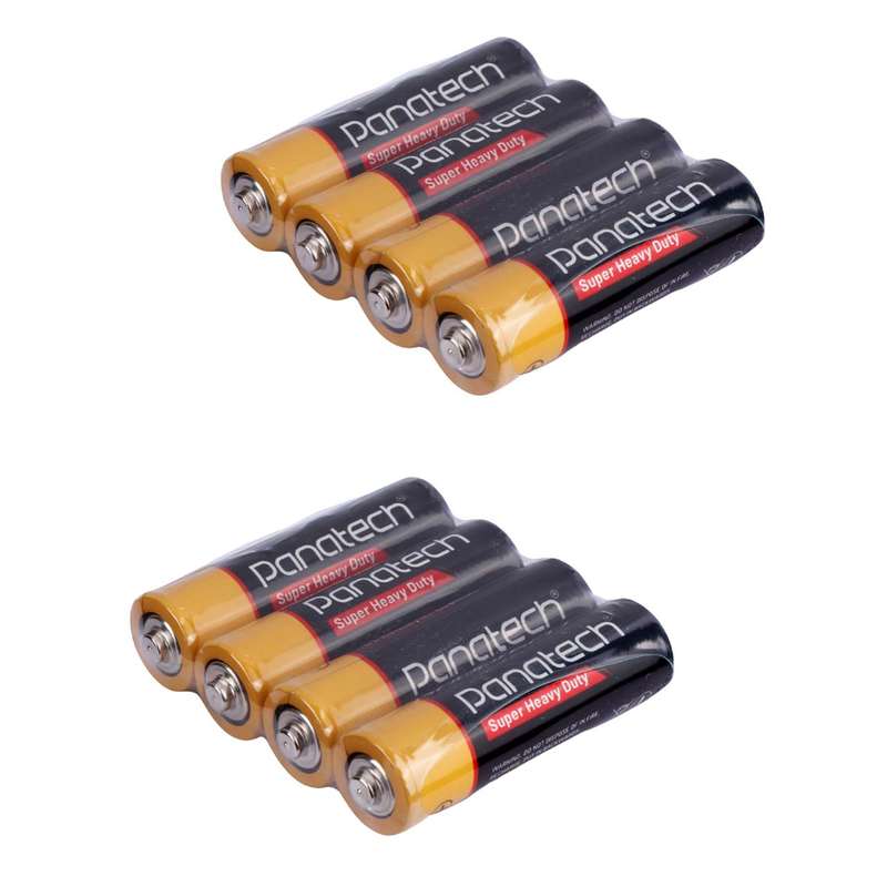 باتری نیم قلمی پاناتک مدل Super Heavy Duty بسته هشت عددی باتری نیم قلمی پاناتک مدل Super Heavy Duty بسته هشت عددی