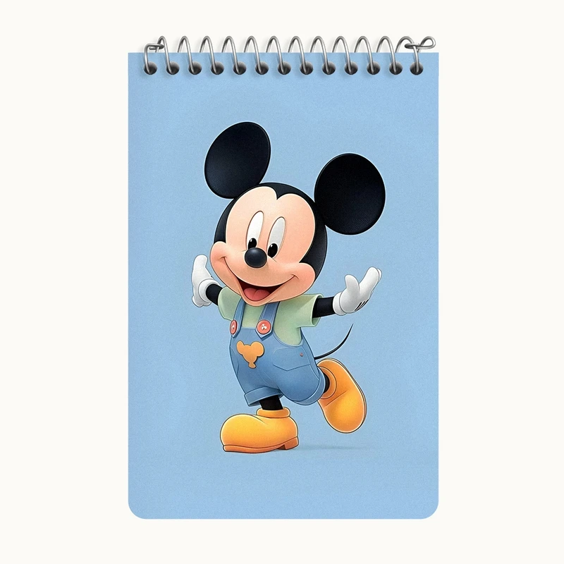دفتر یادداشت 50 برگ خندالو طرح میکی موس کد F8609
