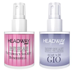 بادی اسپلش هدوی استوری مدل جورجیو آرمانی آکوا جیو و ویکتوریا سکرت بامشل حجم 90 میلی‌ لیتر مجموعه دو عددی