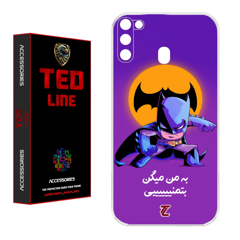 کاور تد لاین طرح بتمن کد 1105 مناسب برای گوشی موبایل سامسونگ Galaxy A11