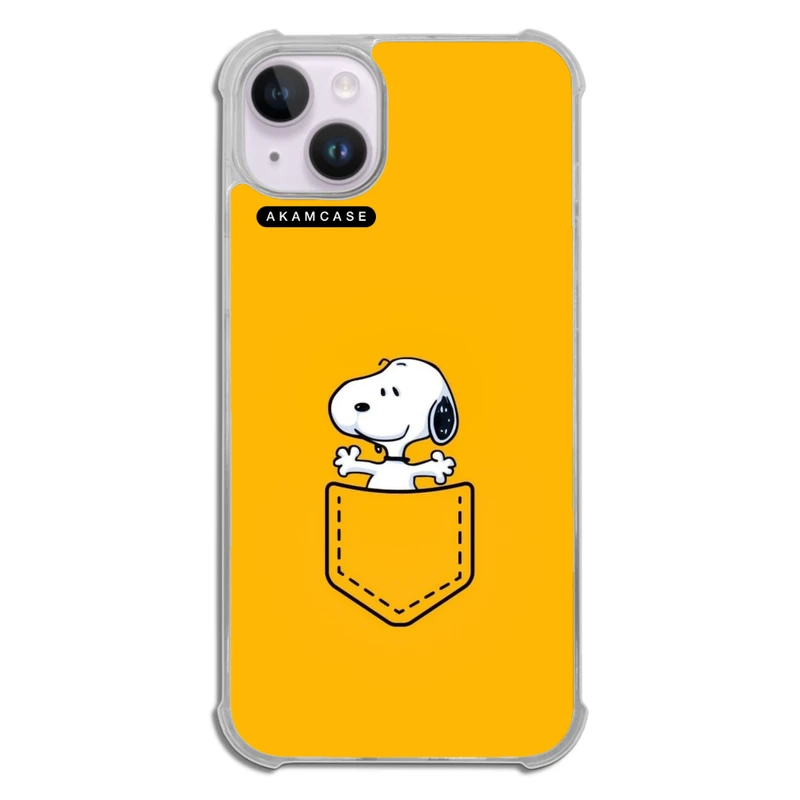 کاور آکام مدل AMCWTA14PLUS-SNOOPY12 مناسب برای گوشی موبایل اپل iPhone 14 Plus