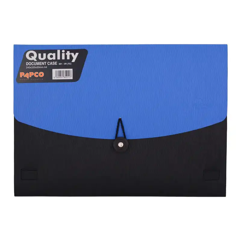 کیف بایگانی مدارک پاپکو مدل دو رنگ کد S501