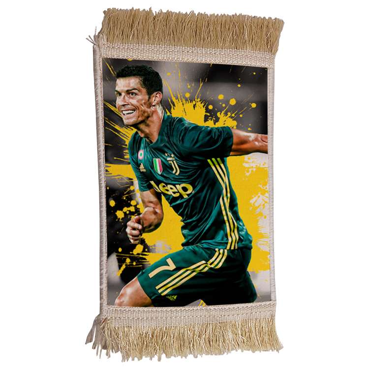 فرش ماشینی دیوارکوب مدل رونالدو کد 371