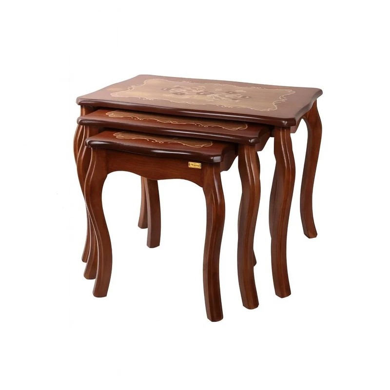 میز پذیرایی مستطیلی مدل 605 مجموعه سه عددی