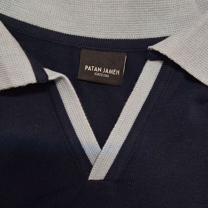 پلیور یقه برگردان مردانه پاتن جامه مدل 353021040006999