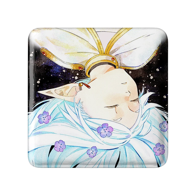 پیکسل خندالو طرح انیمه فریرن Frieren مدل مربعی کد 32572