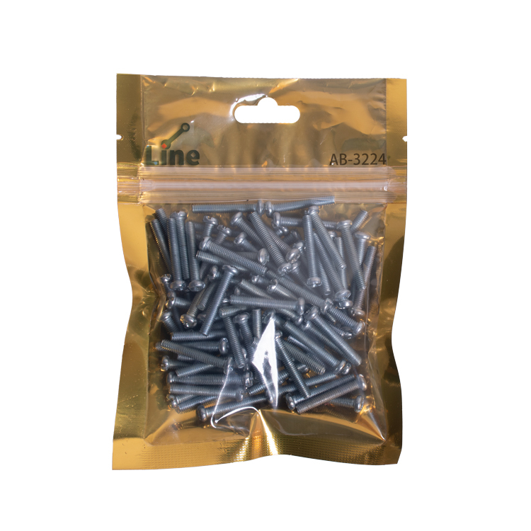 پیچ  مهره خور لاین مدل AB-3224 بسته 100 عددی