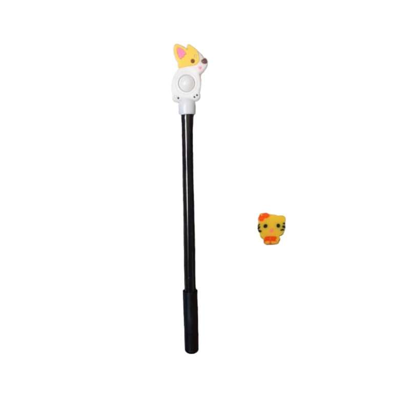 روان نویس مدل پاپیتی طرح روباه به همراه پاک کن