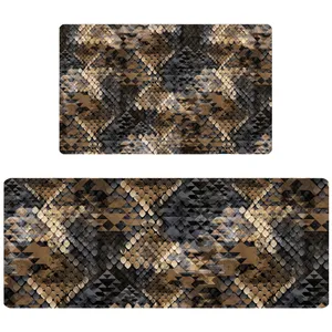 پادری مدل سه لایه رویه مخمل طرح پترن کد 4307 مجموعه دو عددی