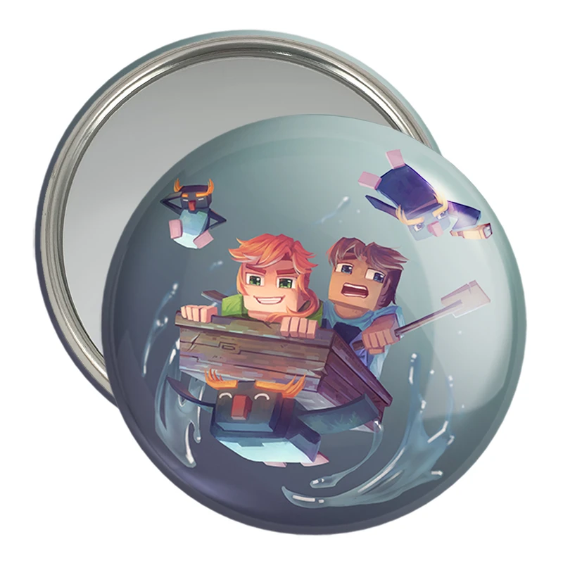 آینه جیبی خندالو مدل بازی ماینکرافت (Minecraft) کد 36986