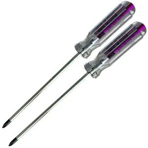 پیچ گوشتی چهارسو میکس مدل HT - 06150 مجموعه 2 عددی