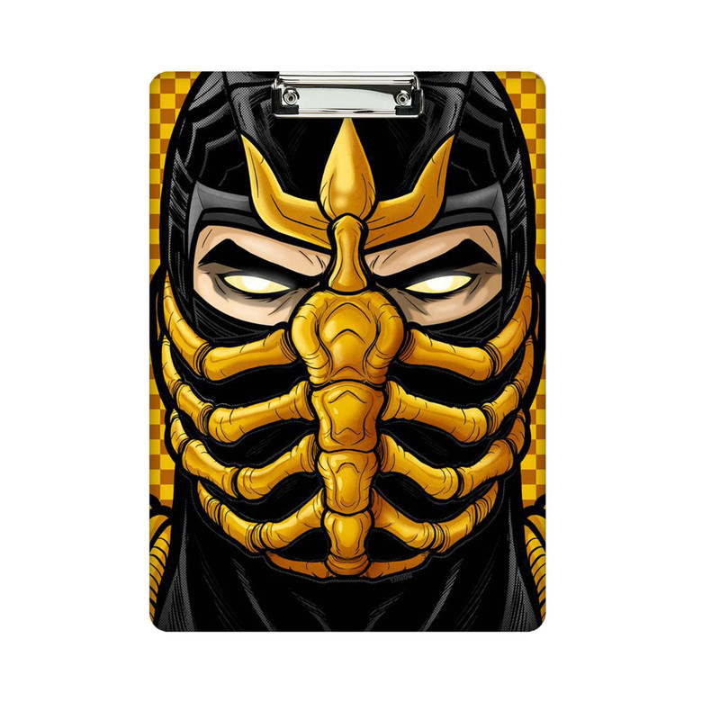 تخته شاسی طرح مرد نقاب دار کد 1433سایز A4