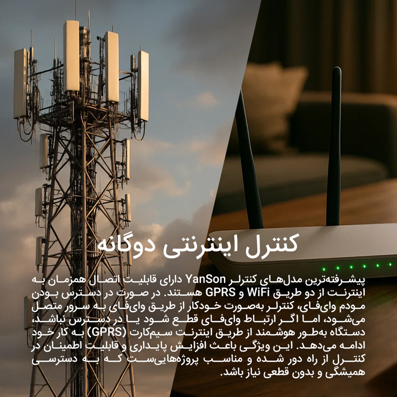 کنترلر مرکزی خانه هوشمند  یانسون مدل GW840