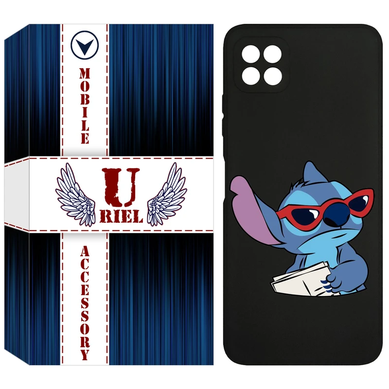 کاور یوریل مدل KSH کد 69 طرح  استیچ مناسب برای گوشی موبایل سامسونگ Galaxy A22 5G