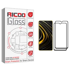 ricoo +HD Screen Protector For Xiaomi Poco M3 Pack Of 2