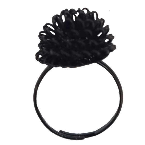 انگشتر دخترانه مدل گل کد 77 انگشتر دخترانه مدل گل کد 77