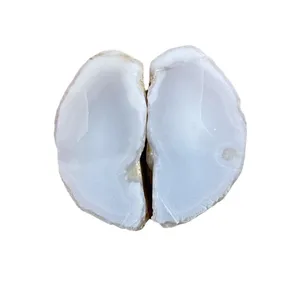 سنگ راف عقیق مدل توپی کد 555 بسته دو عددی