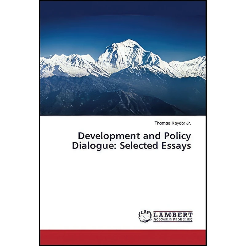 کتاب Development and Policy Dialogue اثر Thomas Kaydor Jr. انتشارات بله