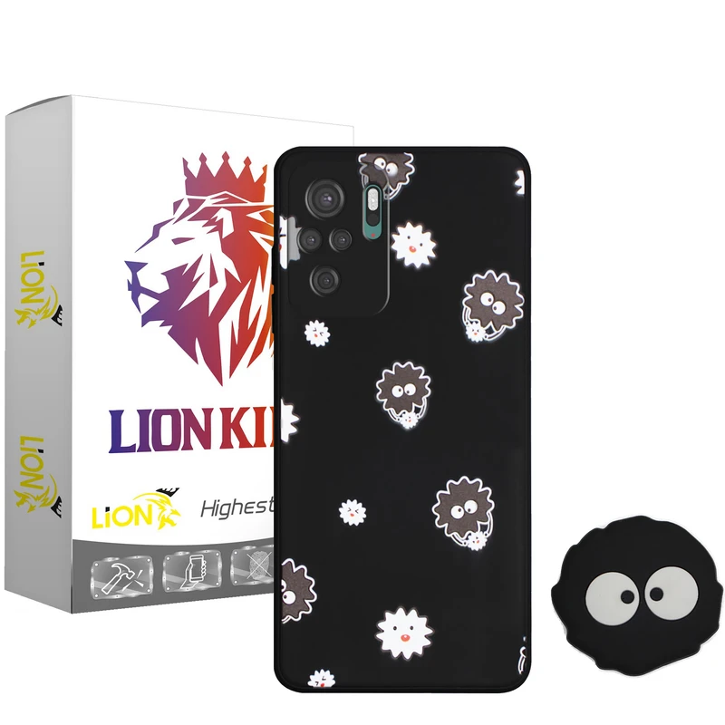 کاور لاین کینگ مدل SLmickrob مناسب برای گوشی موبایل شیائومی Redmi Note10/10S به همراه پایه نگهدارنده