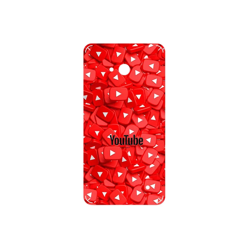 برچسب پوششی ماهوت مدل Youtube مناسب برای گوشی موبایل مایکروسافت Lumia 640