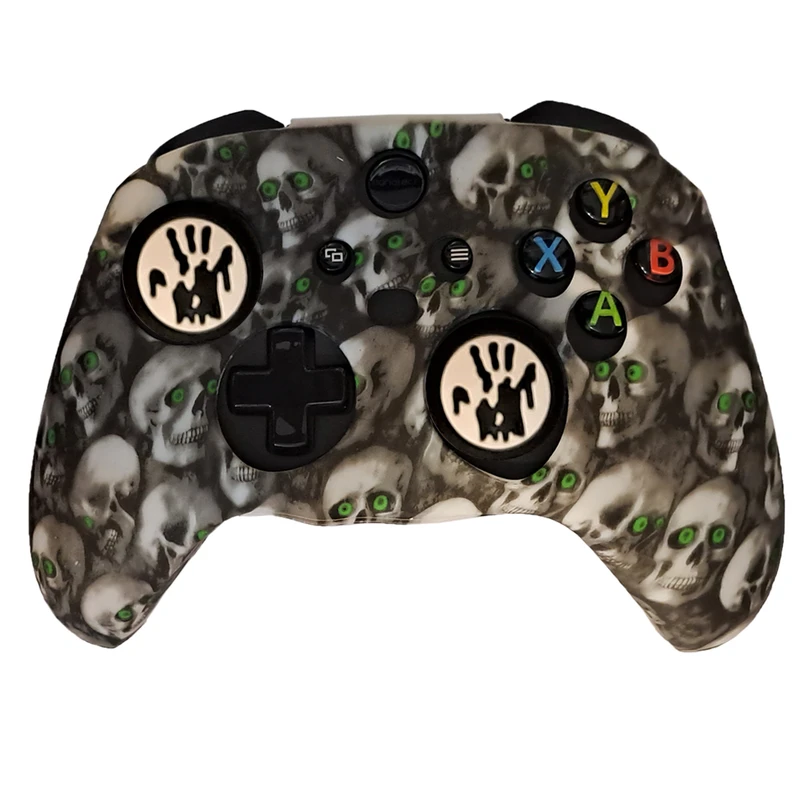 محافظ دسته ایکس باکس Series S مدل SKULL XS84 به همراه روکش آنالوگ