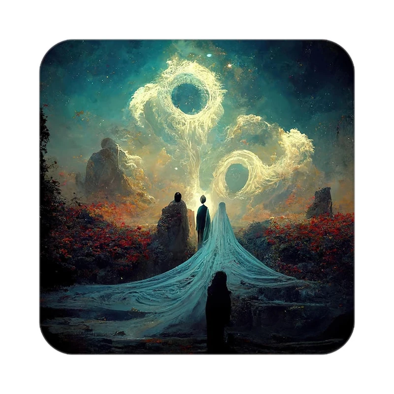 زیر لیوانی کاکتی مدل عاشقانه کد mp11050