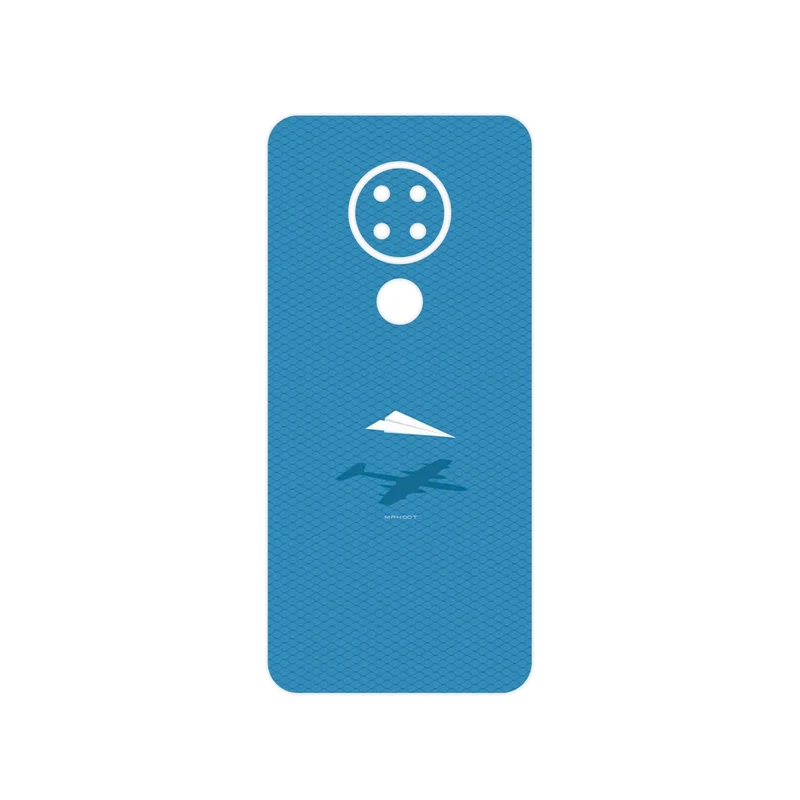 برچسب پوششی ماهوت مدل Minimal Paper Airplane مناسب برای گوشی موبایل نوکیا 7.2