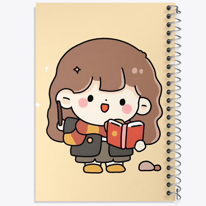 دفتر مشق 50 برگ خندالو طرح هرماینی هری پاتر (Harry Potter) کد N3525