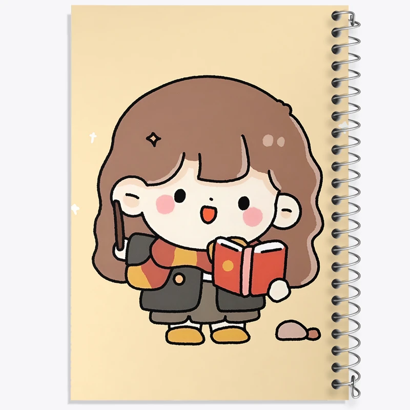 دفتر لیست خرید 50 برگ خندالو طرح هرماینی هری پاتر (Harry Potter) کد N3525