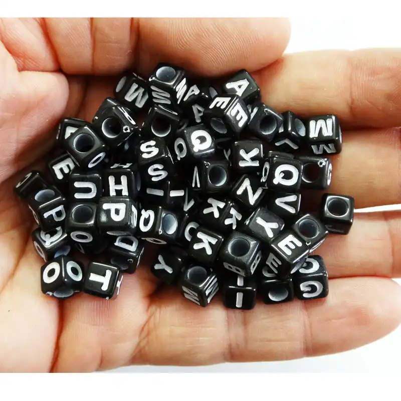 مهره دستبند مدل حرف انگلیسی کد MO 274 مجموعه 100 عددی