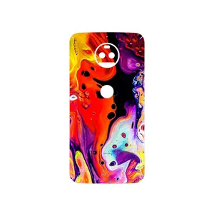 MAHOOT Abstract Oil Art Cover Sticker for Motorola Moto G5S Plus
