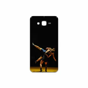 MAHOOT Wrestling Cover Sticker for Samsung Galaxy J7 2015