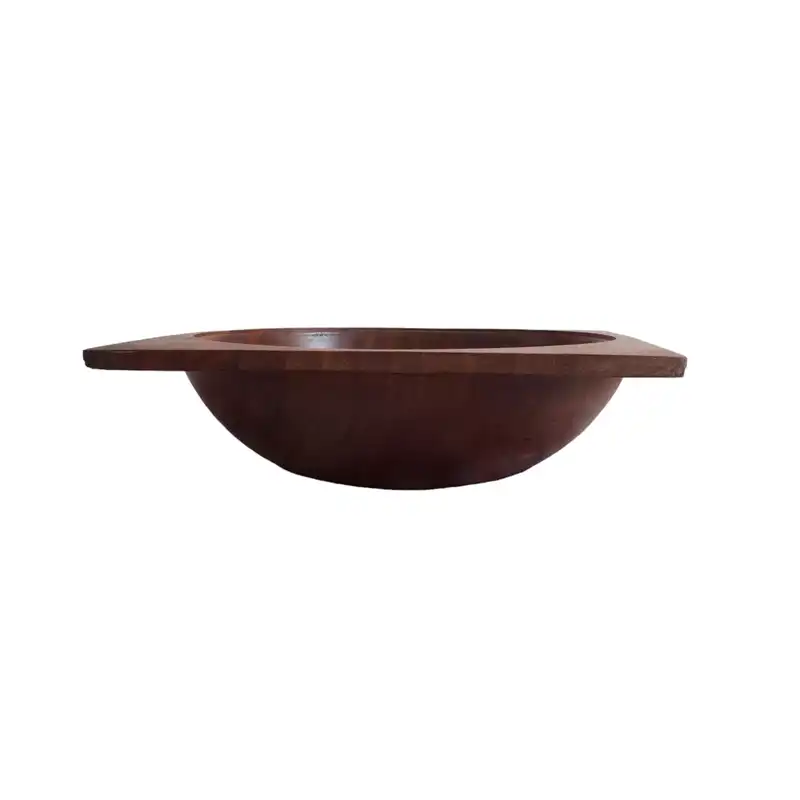 کاسه چوبی مدل چهارگوش