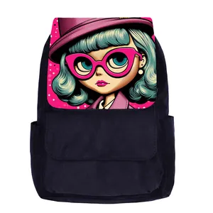 کوله پشتی مدرسه مدل دخترانه کد K014