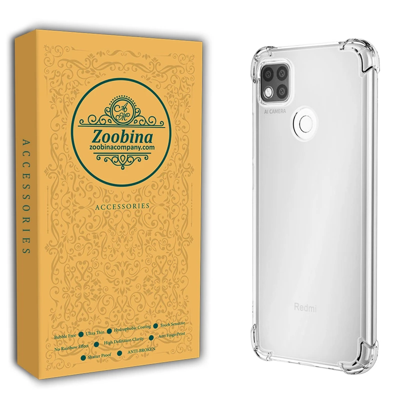 کاور زوبینا مدل COLORLESS مناسب برای گوشی موبایل شیائومی Redmi 9C
