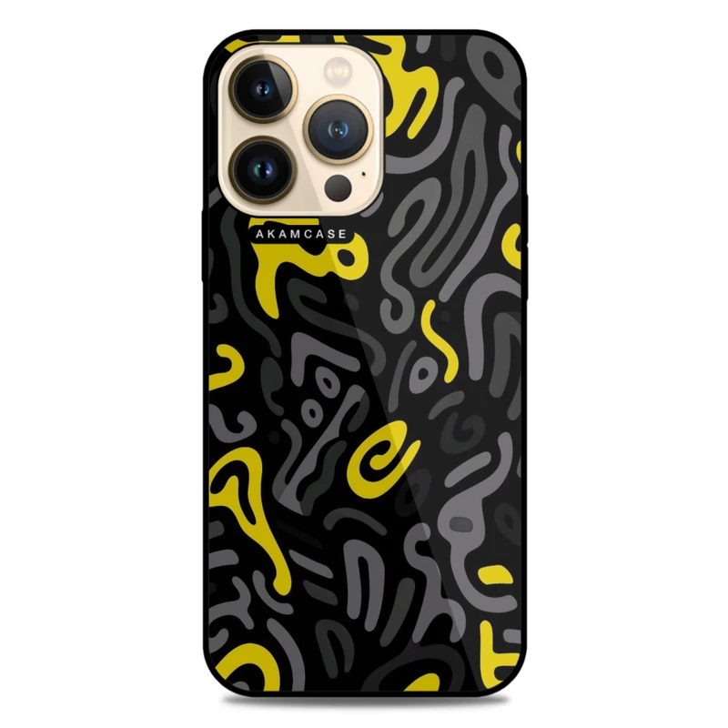 کاور آکام مدل AMC-WA13PRO-DOODLE4 مناسب برای گوشی موبایل اپل iPhone 13 Pro