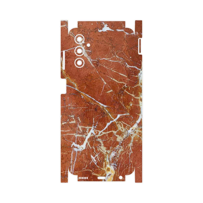برچسب پوششی ماهوت مدل Red Marble-FullSkin مناسب برای گوشی موبایل سامسونگ Galaxy M13 (India)