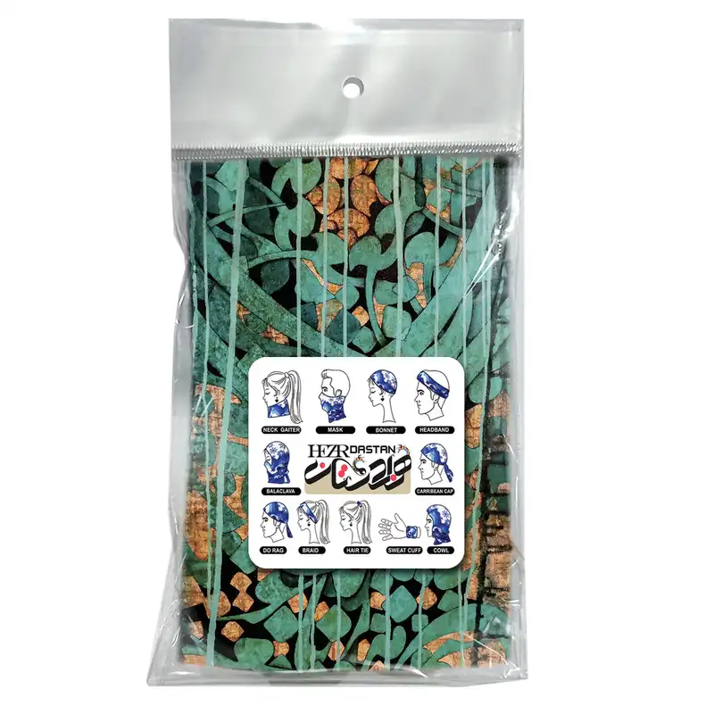 دستمال سر و گردن هزاردستان مدل DB53
